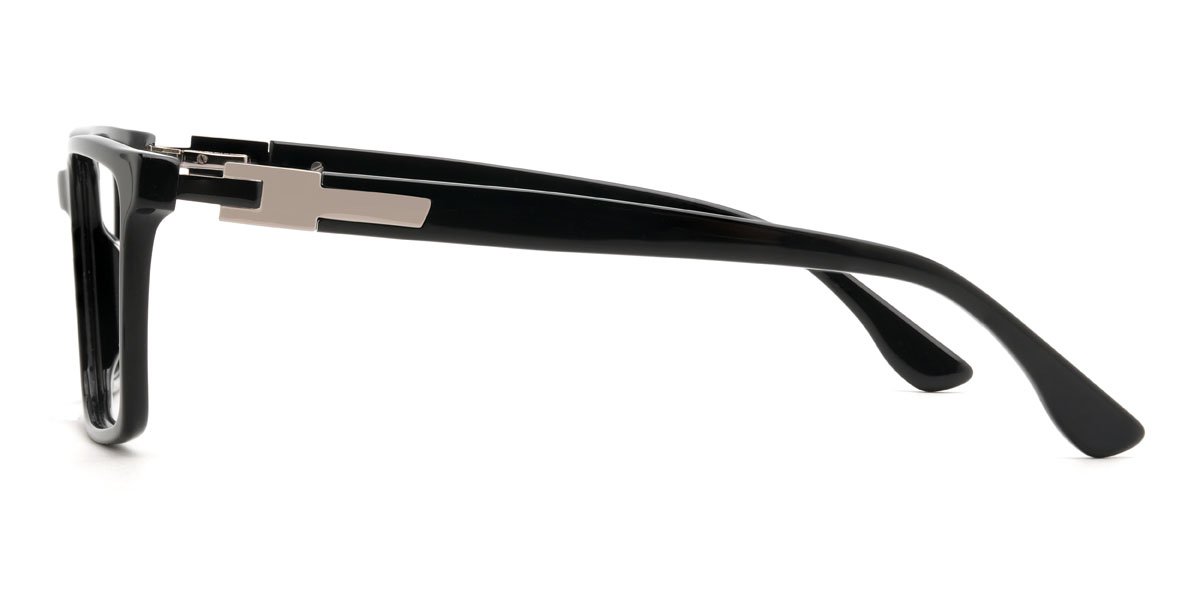 Fekete Malachy Szemüveg - Rectangle Glasses