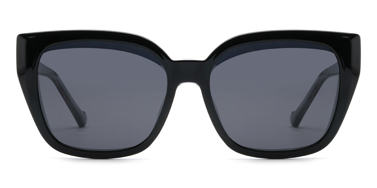 Világos kék Peri Szemüveg - Rectangle Clip-On Sunglasses