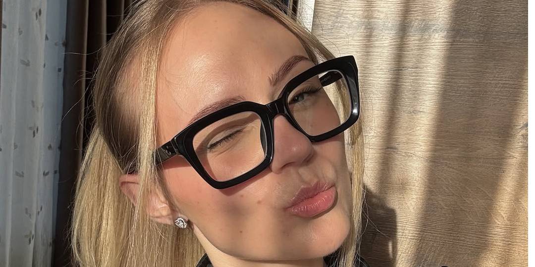 Preto Rayven Óculos - Rectangle Glasses