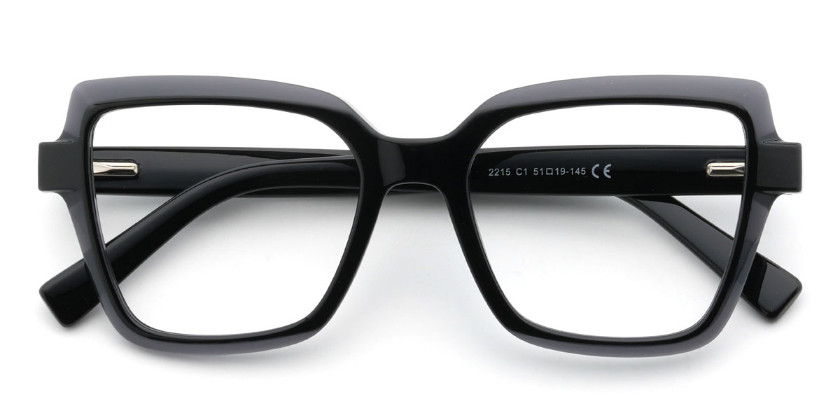 Negro Kanika Gafas - Rectangle Glasses