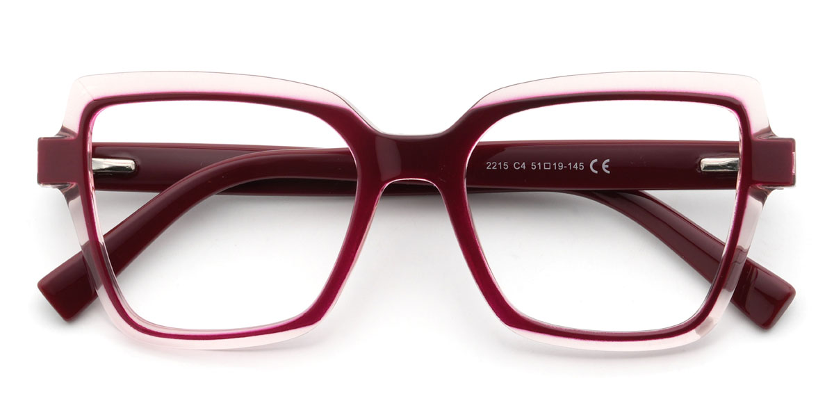 Piros Kanika Szemüveg - Rectangle Glasses