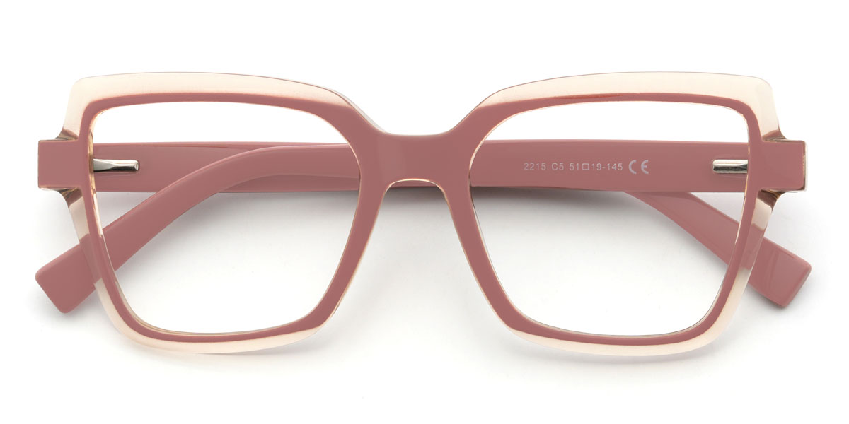 Rózsaszín Kanika Szemüveg - Rectangle Glasses