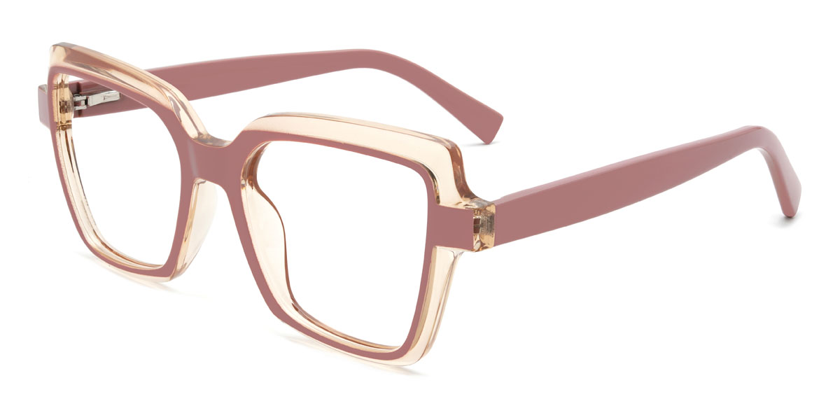 Rózsaszín Kanika Szemüveg - Rectangle Glasses