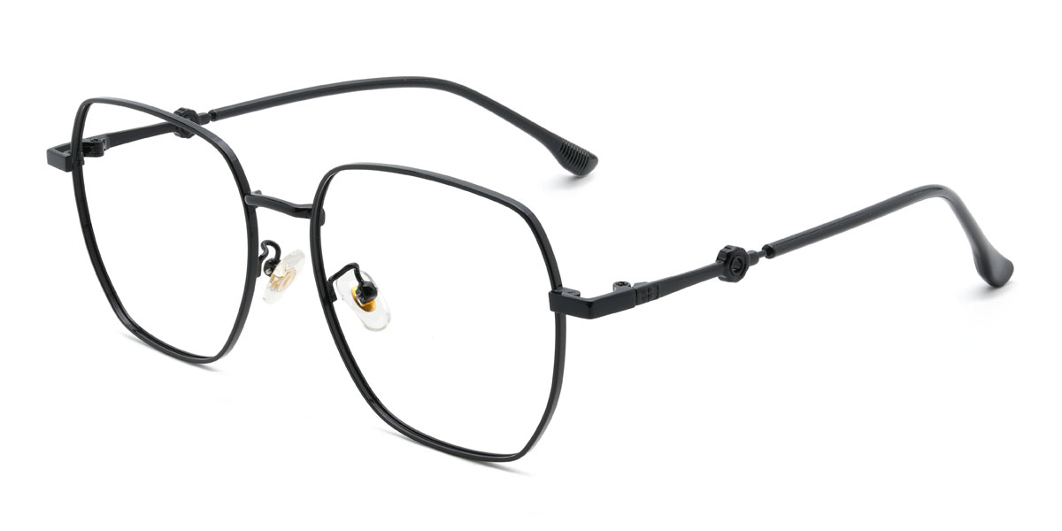 Negro Jenae Gafas - Square Glasses