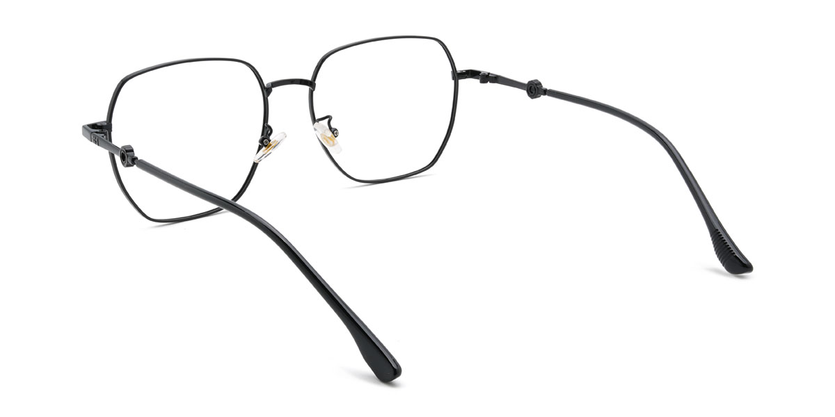 Negro Jenae Gafas - Square Glasses