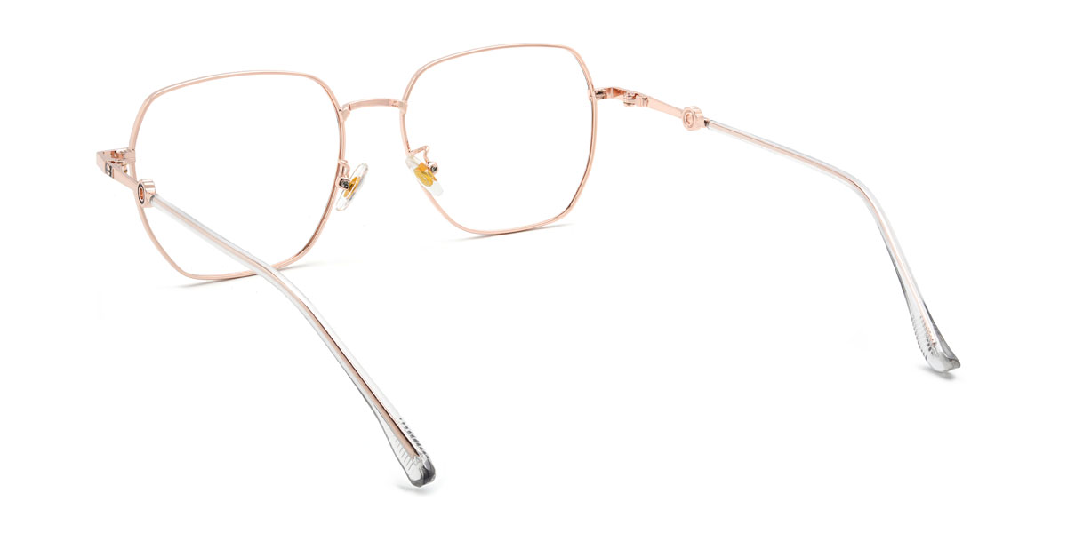 Rózsa arany fekete Jenae Szemüveg - Square Glasses