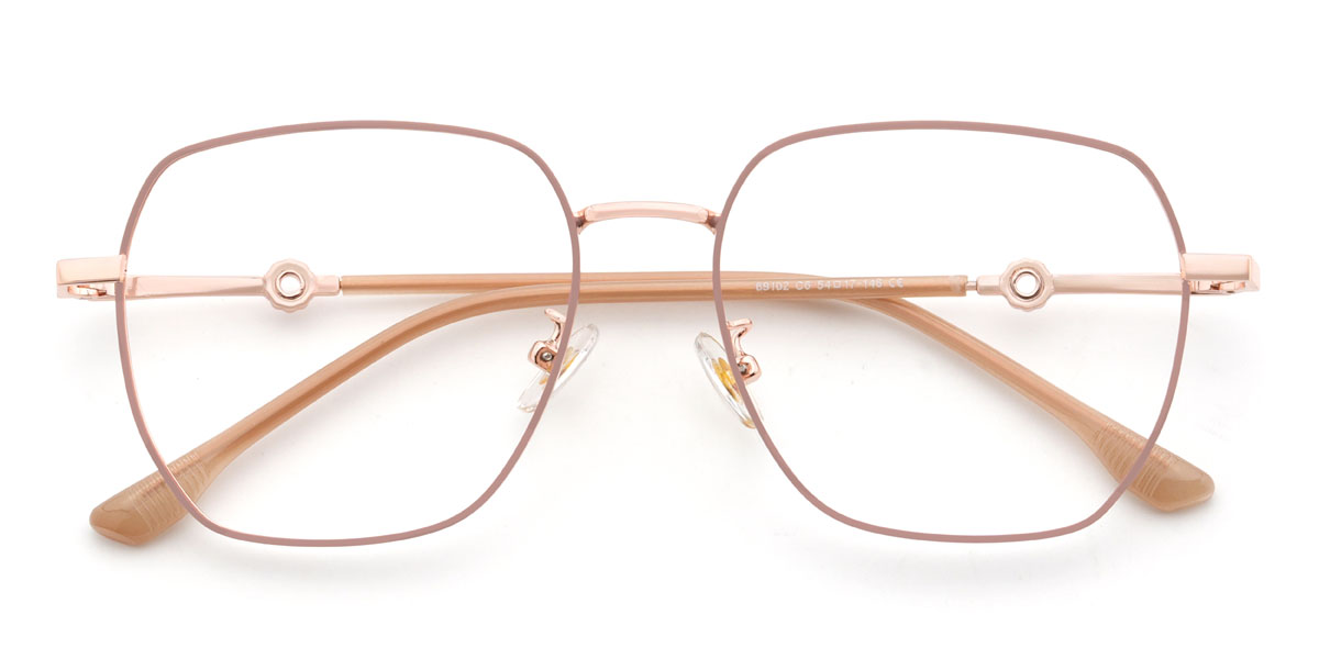 Cameo Brown Jenae Szemüveg - Square Glasses