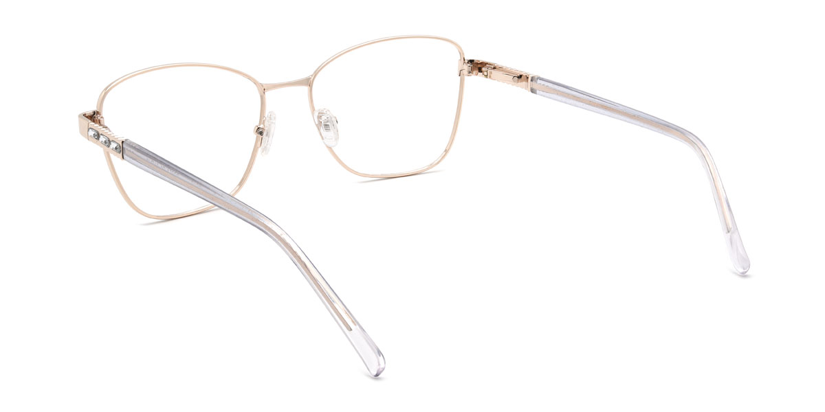 Negro Lavina Gafas - Rectangle Glasses