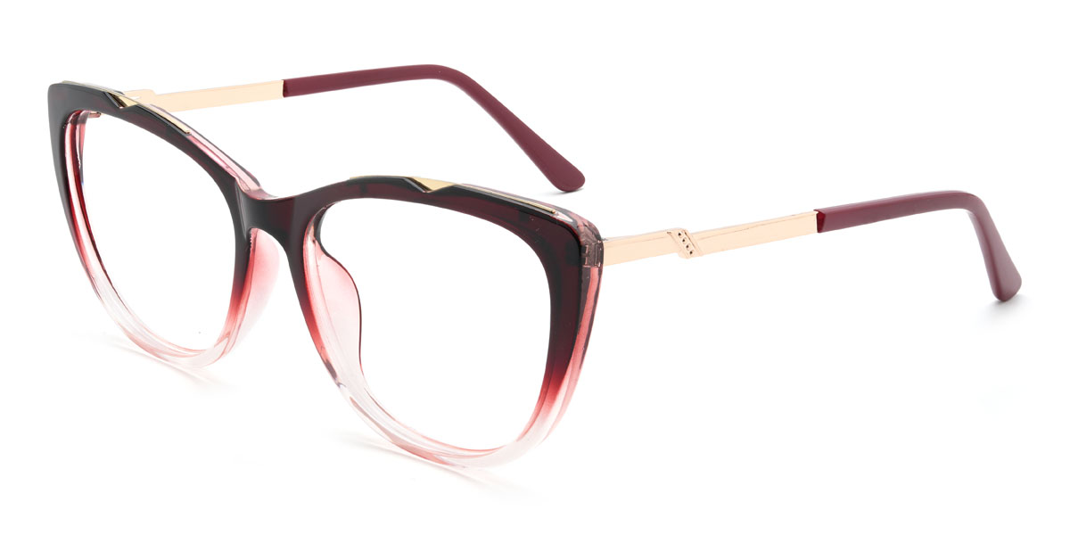 Borostyánszínű Pietra Szemüveg - Cat Eye Glasses