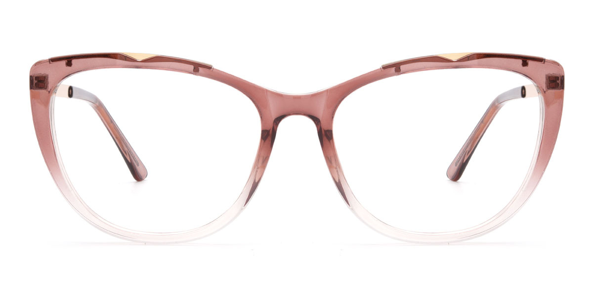 Színátmenet cameo barna Pietra - Cat Eye Glasses