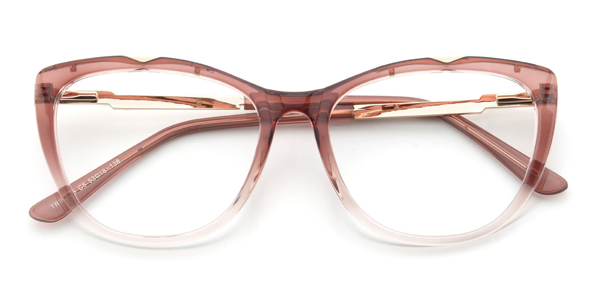 Színátmenet cameo barna Pietra Szemüveg - Cat Eye Glasses