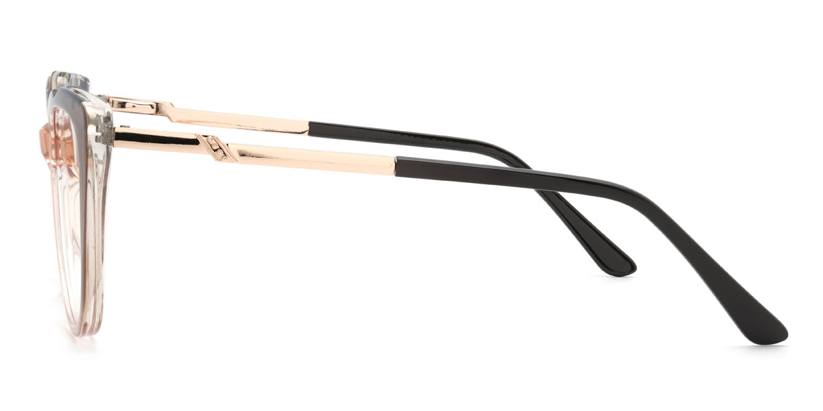 Orange Brown Pietra Glasses - Cat Eye Glasses