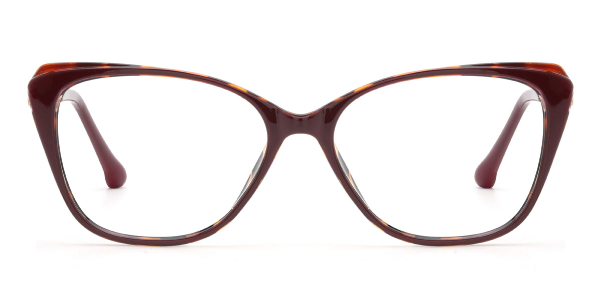 Bor teknősbéka Samreen Szemüveg - Cat Eye Glasses