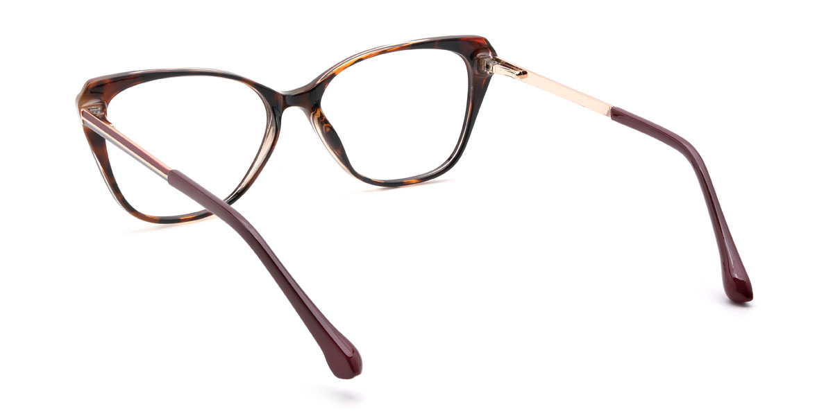 Bor teknősbéka Samreen Szemüveg - Cat Eye Glasses