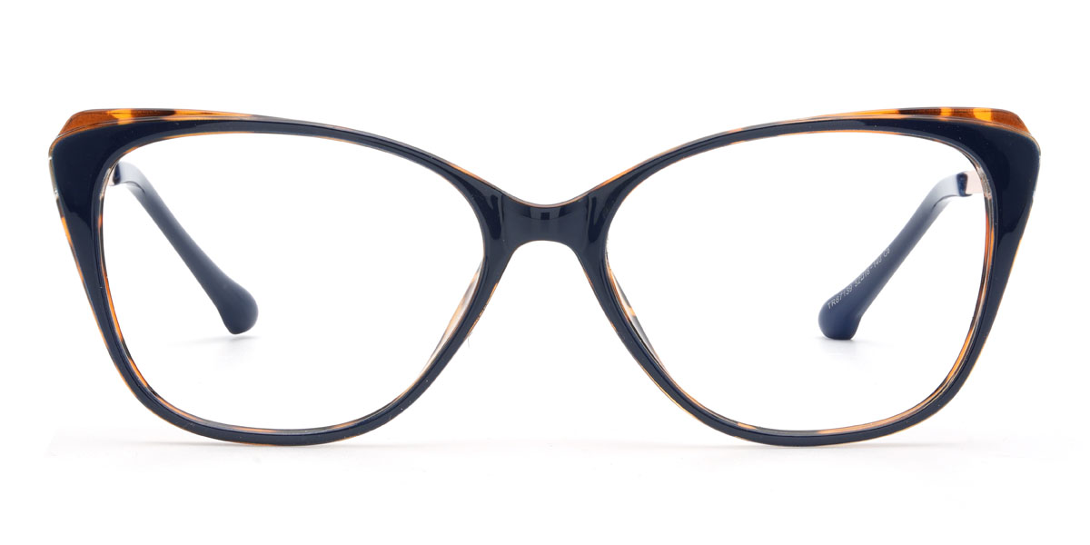 Azul Marino Azul Carey Samreen - Cat Eye Glasses