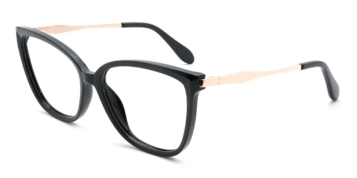 Čierny Triana Okuliare - Cat Eye Glasses