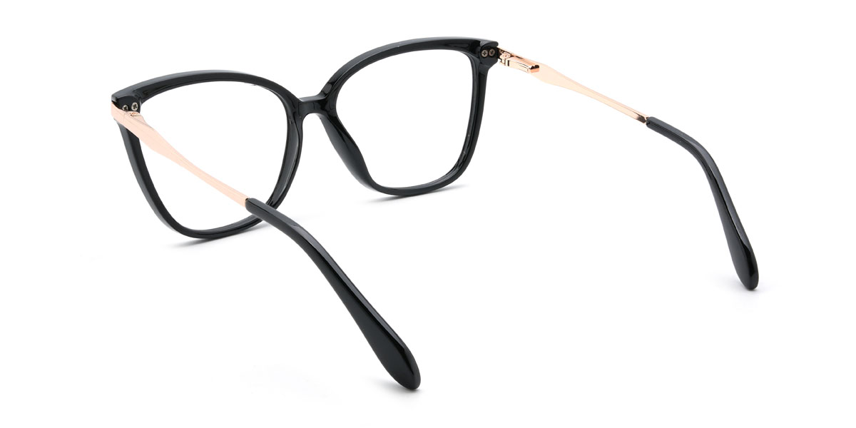 Čierny Triana Okuliare - Cat Eye Glasses
