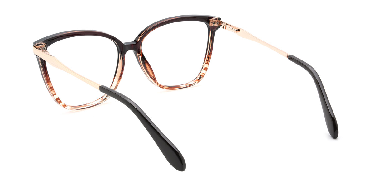 Brown Woodgrain Triana Glasses - Cat Eye Glasses