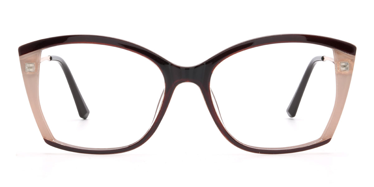 Barna Yanira Szemüveg - Rectangle Glasses