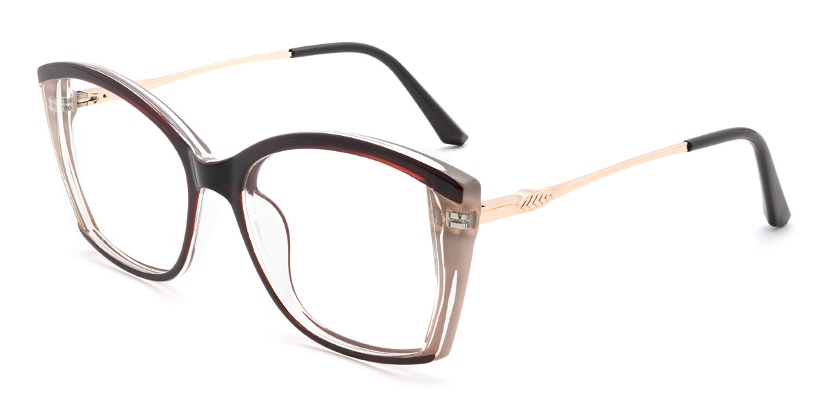 Barna Yanira Szemüveg - Rectangle Glasses