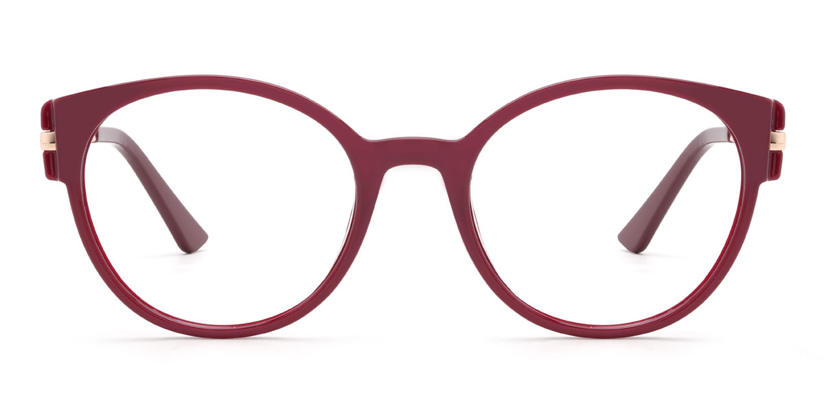 Jujube vörös Zahava Szemüveg - Oval Glasses
