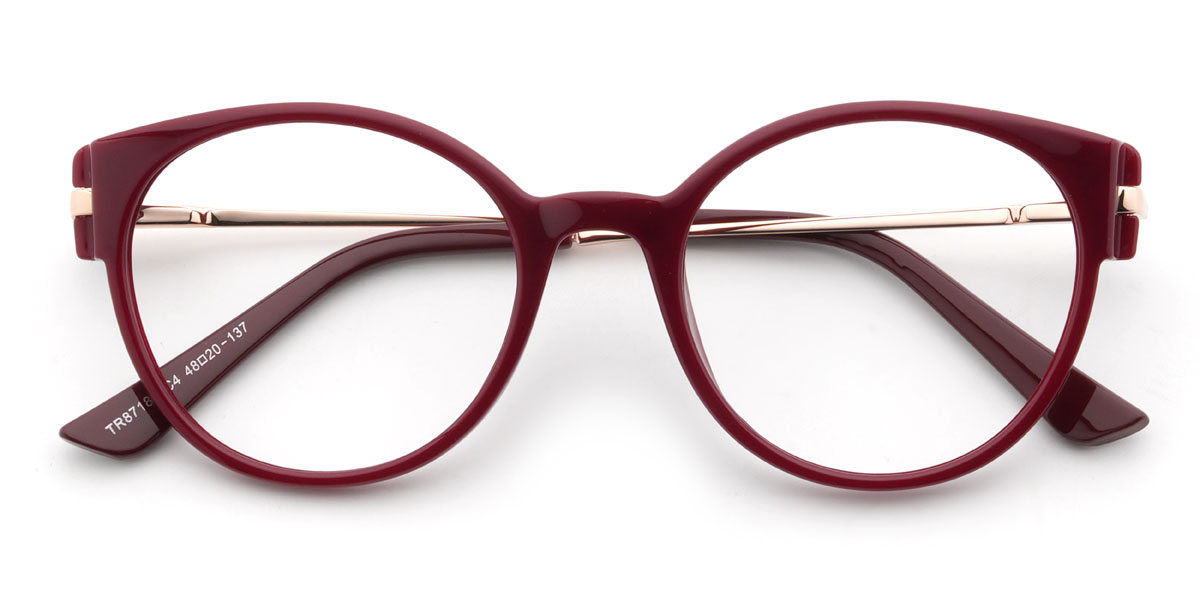 Jujube vörös Zahava Szemüveg - Oval Glasses