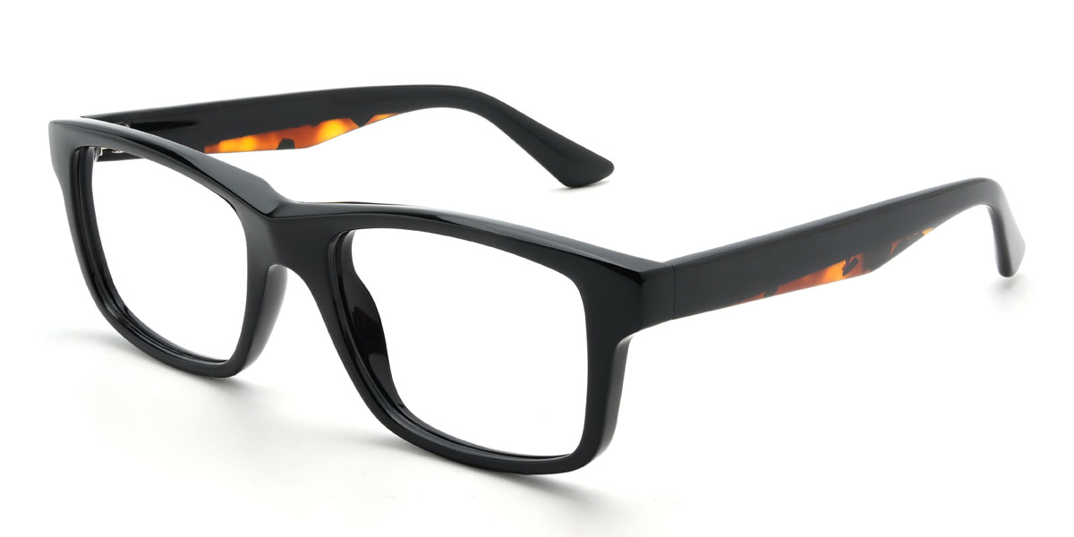 Negro Inessa Gafas - Rectangle Glasses
