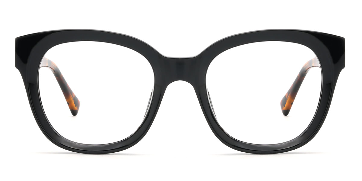 Black Franny - Oval Glasses