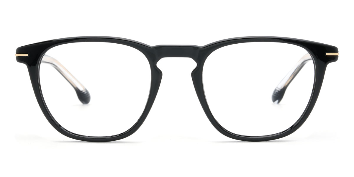 Negro Gertrude - Oval Glasses
