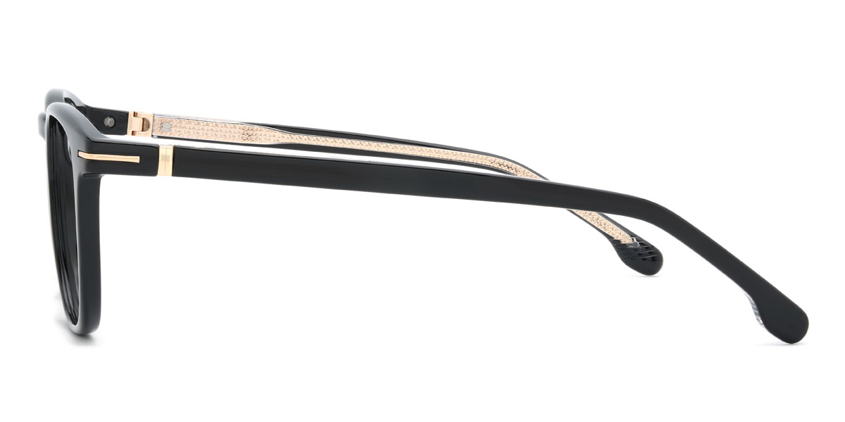 Negro Gertrude Gafas - Oval Glasses