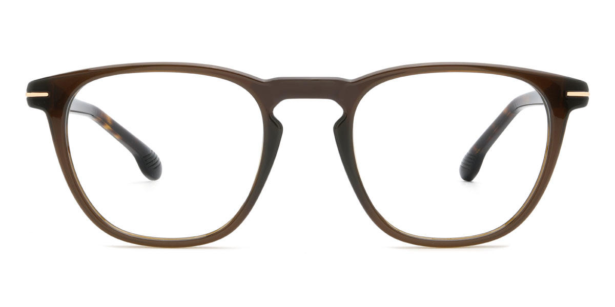 Olívzöld Gertrude - Oval Glasses