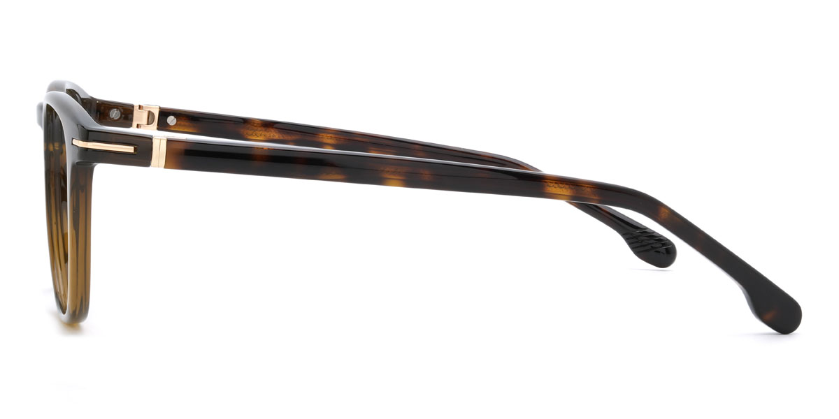 Olívzöld Gertrude Szemüveg - Oval Glasses