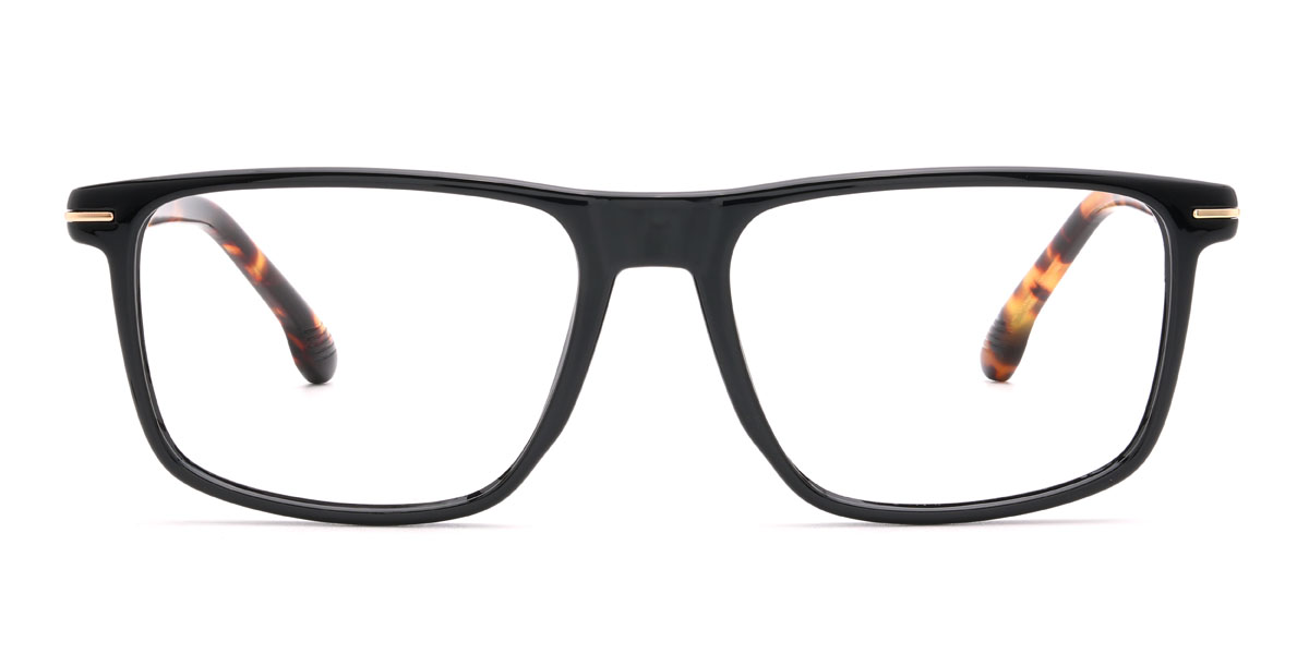 Fekete teknősbéka Pressley Szemüveg - Rectangle Glasses