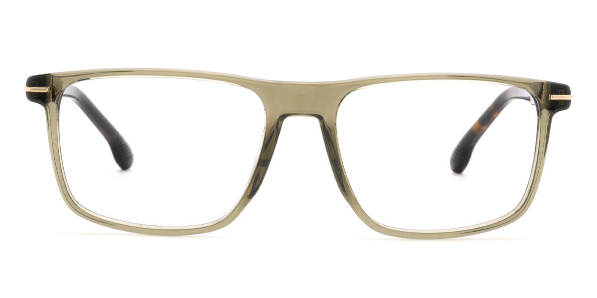 Olíva zöld Pressley - Rectangle Glasses