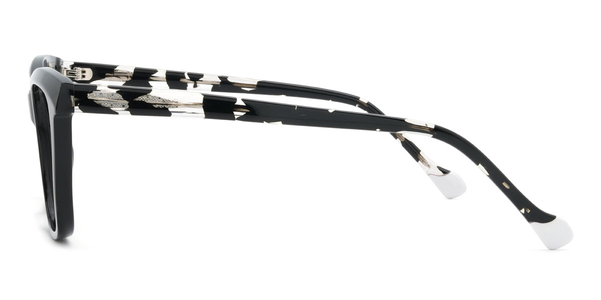 Black Marble Kassim Glasses - Cat Eye Glasses