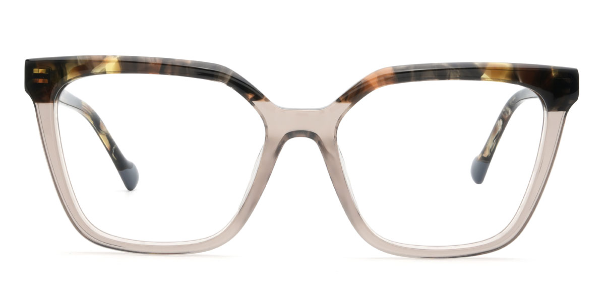 Szürke teknősbéka Lizandro Szemüveg - Rectangle Glasses