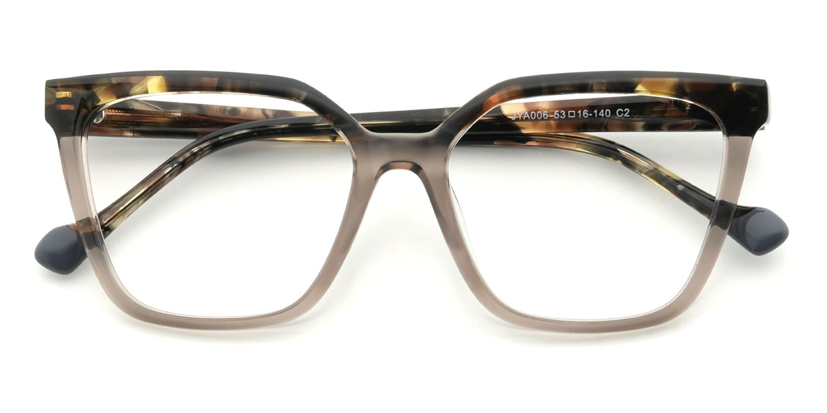 Szürke teknősbéka Lizandro Szemüveg - Rectangle Glasses