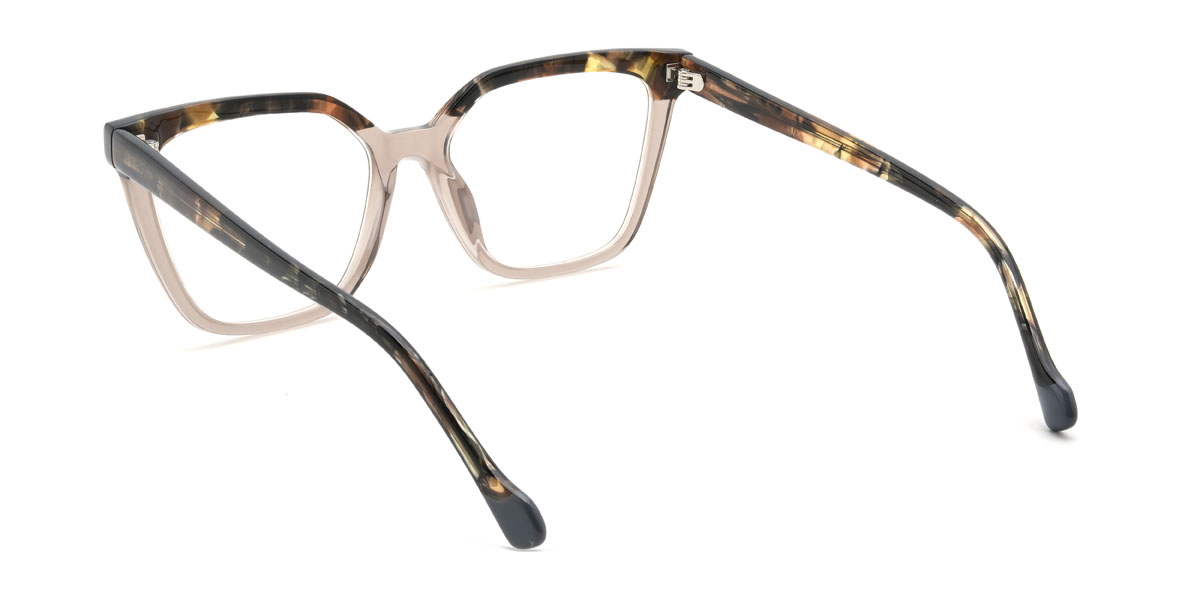 Szürke teknősbéka Lizandro Szemüveg - Rectangle Glasses