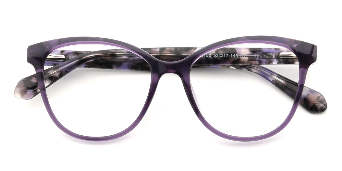 Lila Versai Szemüveg - Oval Glasses