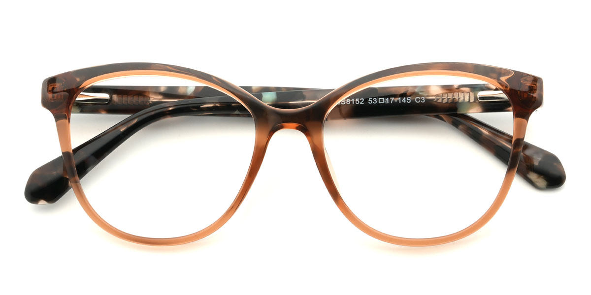 Narancs Versai Szemüveg - Oval Glasses