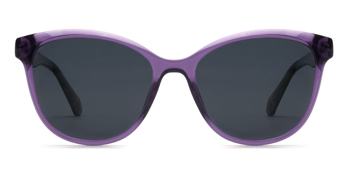 Lila szürke Ulisses Szemüveg - Oval Sunglasses