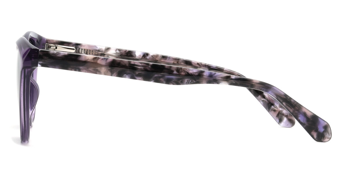 Lila szürke Ulisses Szemüveg - Oval Sunglasses