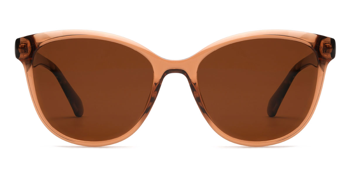 Narancs barna Ulisses Szemüveg - Oval Sunglasses