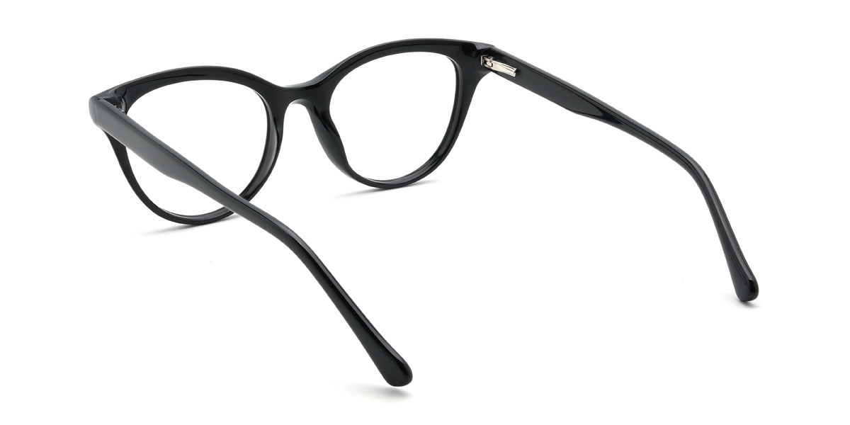 Black Panayiotis Glasses - Oval Glasses