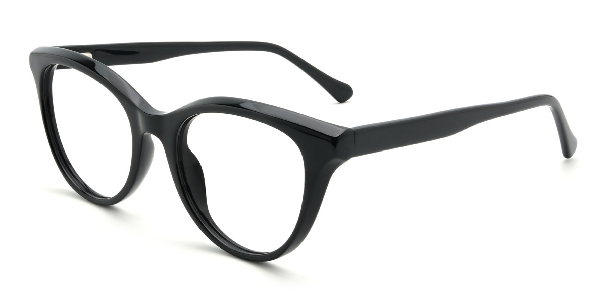 Black Panayiotis Glasses - Oval Glasses