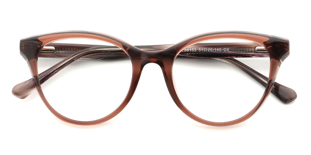 Barna Panayiotis Szemüveg - Oval Glasses