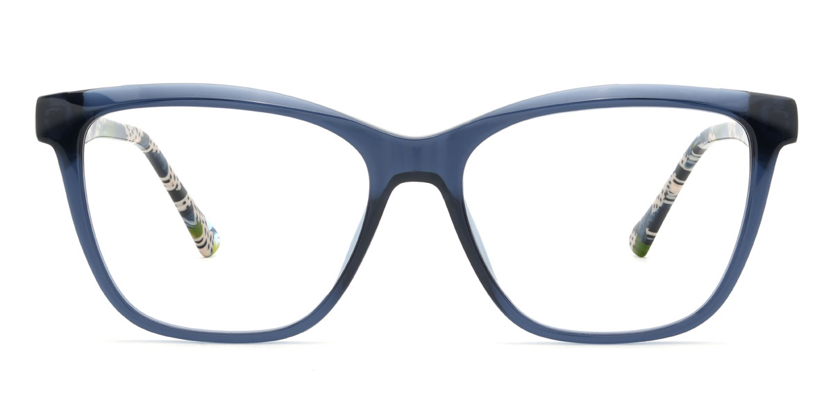 Kék Edgardo - Rectangle Glasses