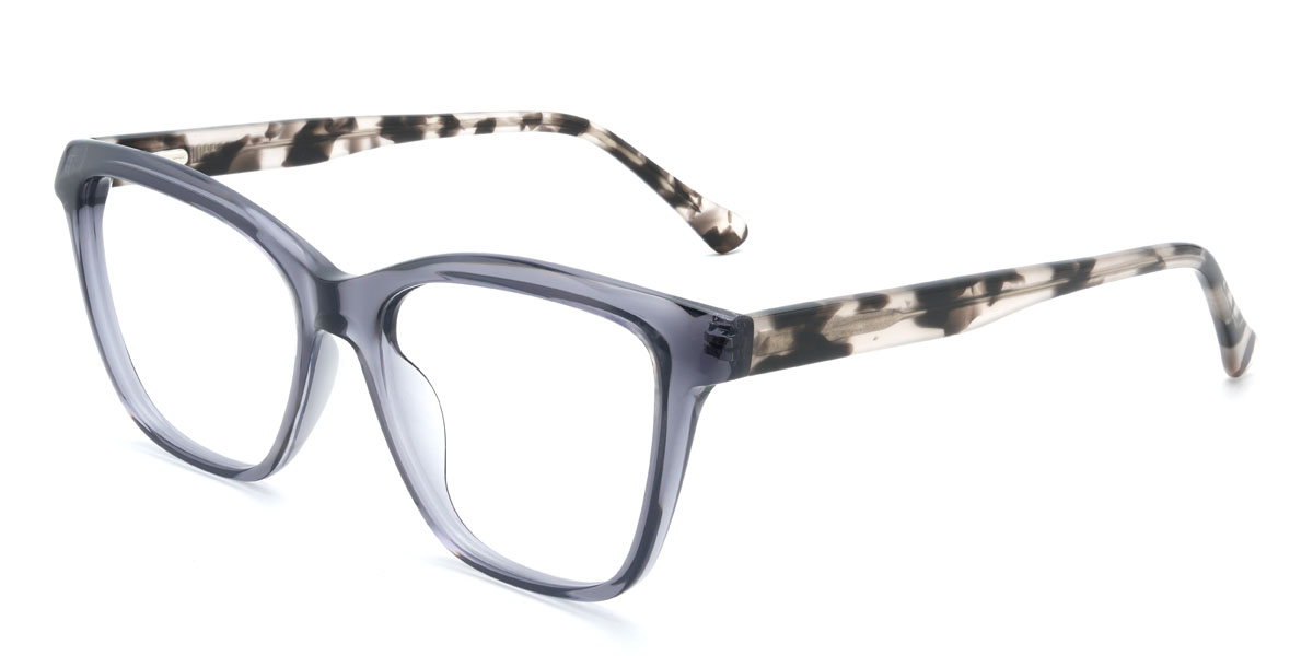 Kék szürke Edgardo Szemüveg - Rectangle Glasses