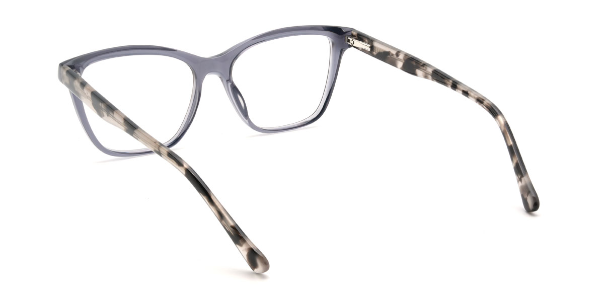 Kék szürke Edgardo Szemüveg - Rectangle Glasses