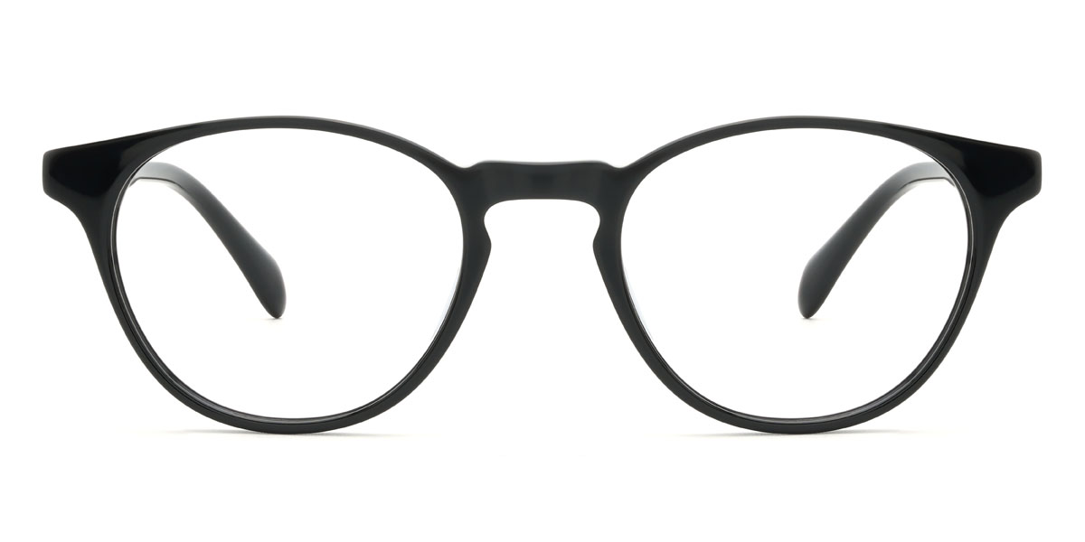 Black Adriaan - Oval Glasses